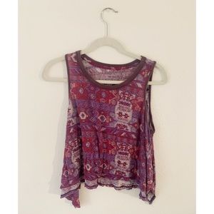 Free People Printed Swing Tank
